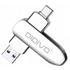 Pendrive DIDIVO 256 GB 256 GB USB 2.0, USB 3.0, USB 3.1 typ C, USB 3.2, USB-C 3.2 strieborný