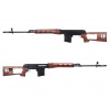 Snow Wolf Airsoft sniper SVD Dragunov (SW-027A), až 165m/s - imitácia dreva