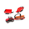 Bburago Massey Ferguson 8740S s doplnkami (darčekové balenie) (BB18-31668M)