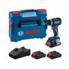 BOSCH Aku príklepový skrutkovač GSB 18V-90C (3x akumulátor) 0615A5002W