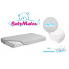 Nepropustné prostěradlo do postýlky Baby Matex šedé froté (Nepromokavé froté prostěradlo do postýlky, Baby Matex, šedé 60x120cm)