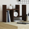 Organizér na stôl, hnedý dub 34,5x15,5x35,5cm, kompozitné drevo-ForU-848058