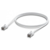 Patch kábel Ubiquiti Networks UACC-Cable-Patch-Outdoor-C6A-1M-W vonkajší Cat6a, 1m