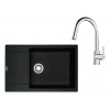 Franke - Kuchynský set G260O, fragranitový drez MRG 611-78 BB a batéria FS 3229.031, ónyx/chróm 114.0700.724