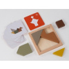 RECENTTOYS Tangram 4 elementy - oheň