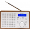 Sieťovo-batériové FM rádio Denver DAB-46WHITE