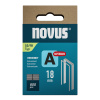 NOVUS tenké drôtené sponky typ A, 53 F/18 mm, Super Hard, 800 ks