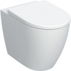 Geberit iCon Stojícího WC s WC sedátkem, Rimfree, alpská bílá, 502.383.JT.1