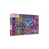 Puzzle Neon Hello Kitty 500 dílků 48x34cm v krabici 40x27x4,5cm