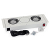 Ventilačná jednotka Triton 19“ pro nástěnné rozvaděče, 2 ventilátory RAC-CH-X25-X1