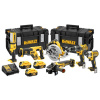 DeWalt DCK623P3 18V sada DCD796 + DCG405 + DCF887 + DCS570 + DCS367 + DCL050, 3 x 5,0 Ah, kufr