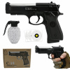 KOVOVÁ PISTOLET NA KULKI REPLIKA IMITÁCIA 6 MM ZBRANE ASG ZADARMO GULIČKY