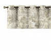 Dekoria Krátky záves na kolieskach, ecru pozadie, béžové postavy, 260 x 40 cm, Avinon, 144-53