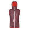 Dámska skialpinistická softshellová vesta Ortovox W's Piz Boe Vest Mountain rose S