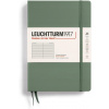 Leuchtturm1917 Zápisník Olive Medium A5 linajkový