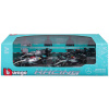 Bburago 2025new Bburago 1:43 RACE Formula F1 4PAC Mercedes-AMG F1 W15 (2024) #44 L.Hamil ton #63 G.Russel