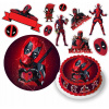DIGITÁLNA TLAČ Jedlý obrázok na tortu Deadpool Wolverine Avengers + DARČEK TEXT 4