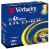 Verbatim DVD+RW 4,7GB 4x, 5ks