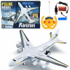 Diaľkovo ovládané lietadlo Bigtoys biele so svetelnými efektmi