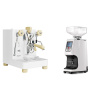Lelit Bianca PL162T V3, white + Eureka Atom 60, white