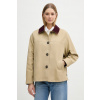 United Colors of Benetton prechodná bunda dámska bavlnená 2PVADN09F béžová L