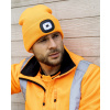 ARDON Zimná čiapka s LED svietlom ARDON®BOAST, oranžová hi-vis