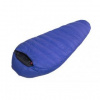 WARMPEACE SOLITAIRE 500 180 royal blue/black výška osoby do 180 cm - pravý zip; Modrá spacák