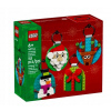 LEGO Iconic 40744 Výber vianočných ozdôb