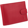 Peňaženka - Portfólio Coruma Prírodná kožená koža Red SM -905PR - Dámsky produkt (Dámska peňaženka anti -theft kože RFID KORUMA)