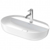 Duravit Luv Umývadlo na dosku, 70x40 cm, bez prepadu, s otvorom na batériu, biela/matná biela 0380702600