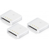 UBNT UniFi Switch USW Flex - 5x Gbit RJ45, 1x PoE In 802.3bt, 4x PoE Out 802.3af/at, venkovní - sada 3ks USW-FLEX-3