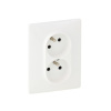 Zásuvka 2-násobná Legrand Valena 774390 biela