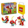LEGO Creator 3 v 1 31145 Červený drak (LEGO Creator 3 v 1 31145 Červený drak + DARČEKOVÁ TAŠKA LEGO ZDARMA)