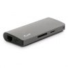 LMP USB-C Travel Dock 4K 9 Port, vesmírne sivá (18641)