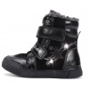 Detské svietiace zimné topánky DD Step W068-52745 Black Veľkosť: 28, Vnútorná dĺžka topánky: 17,9 cm