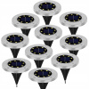 Solárne svietidlá - SOLAR Disk Uzemňovacia záhradná lampa 10 ks (Solárne svietidlá - SOLAR Disk Uzemňovacia záhradná lampa 10 ks)