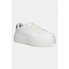 Kožené tenisky Calvin Klein Jeans BOLD FLATF LOW MIX OHB biela farba, YW0YW01632 EUR 40