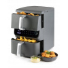 Domo DO549FR dvojitá teplovzdušná fritéza, 3,5 + 6,5 l, 2500 W