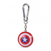 Pyramid Prívesok na kľúče International Captain America Shield 3D