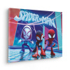 Komar Nástenný obraz na ráme Spiderman Glowy Spideys 40 x 60 cm
