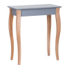 Tmavosivý konzolový odkladací stolík Ragaba Console, dĺžka 65 cm