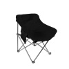 Kempingové skladacie kreslo AGA DS715 Black - čierne