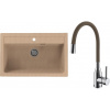 Set Alveus (dřez Atrox 40 Beige 55 + baterie Mintas Béžová/Chrom) SETA25060