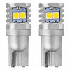 AMiO - LED žiarovky CANBUS 3030 6SMD T10 W5W W10W White 12V/24V 02801