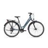 CTM AMBER - dámsky mestský/trekingový bicykel, matná sivozelená / strieborná, rám 17