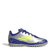 adidas F50 Club Junior Astro Turf Football Boots Silver/Blue 4 (36.5)