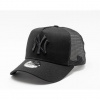 Dětská Kšiltovka New Era - MLB Clean 9FORTY Trucker - NY Yankees - Black dětské kšiltovky Youth (54-56 cm)
