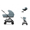 CYBEX Melio Carbon + Cot Travel Set Cloud G Plus i-Size stormy blue 2025