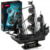 CUBICFUN 3D puzzle Pirátská loď Queen Anne's Revenge 180 dílků