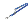 Nobby MINI textilné vodítko 200cm / 10mm modrá